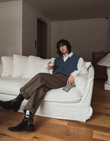 Koby two-tuck chino pants