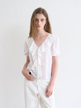 Sophie blouse (Ivory)