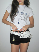 [STAR] ロピーネックレス (Navy)