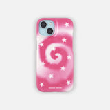 HYPNOTIC STAR CASE_PINK (glossy hard)