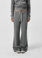 [B-BASIC] Fade Sweat Straight Elastic Pants