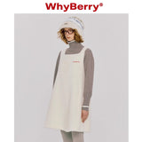 Why Berry 23AW "First Snow" ホワイトウールベストスカート