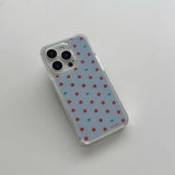 [jelly hard] tomato case - blue