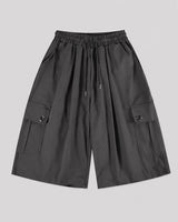 Aver Eyelet Cargo Bermuda Pants