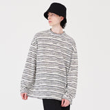 STRIPE KNIT (WHITE)