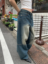 セクションリベットバルーンジーンズ (2C)