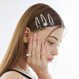 [SET] Funky Star Hair Clip Pins