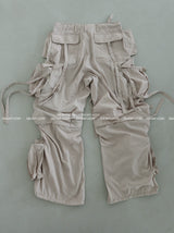 4WAY Cargo Detachable Bermuda Long Wide Pants