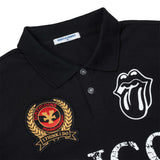 DC x The Rolling Stones Classic Patches Polo Black