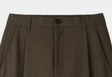 No-Mace Back Banding Cotton Ton-Chin-Wide Pants