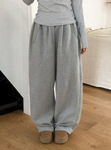Cozy Wide 2WAY Warm Sweat Pants (3color)