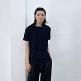 Minimalist Linear Ribbed Shirt