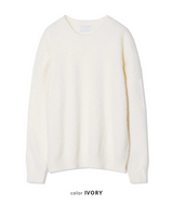 [Unisex] Angora round neck knit(7color)