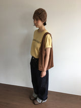 ノンフェードセルヴィッジロールアップデニム (1color)