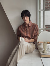 Ready Stripe Over Shirt