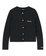 HAND STITCH CROP CARDIGAN