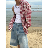 [S/S] Domingo washing bermuda denim pants