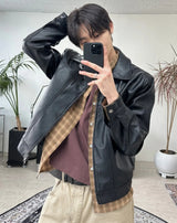 ヘイスクロップチェックシャツ
