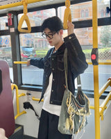 Muhly vintage denim bag