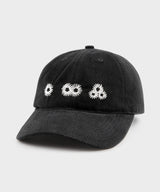 Newvy Logo Peach Ball Cap (BLACK)
