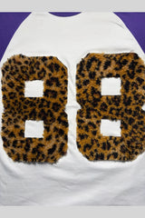 レオパード 88 ラグランTシャツ(PURPLE)