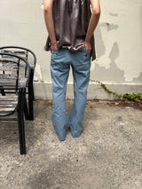 satin shirring top