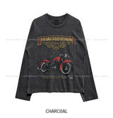 Harley ピグメントセミクロップロングスリーブ
