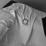 レインオーバルレタリングショートスリーブTシャツ (2 colors/36805)
