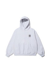Emblem Hoodie_Light Grey