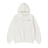 25SS NOISE MOTION LOGO HOODIE IVORY