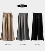 Enz Side Track Line Wide Pants