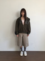 Heel back pocket Bermuda shorts (2color)
