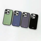 【MADE】Mini Dot Ballet Pink iPhone case [Glossy Glass/Magsafe]
