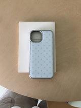 [silver epoxy] ドット (blue • grey)
