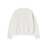 25FW WOMAN AC ベアキャンディクロップスウェットシャツ クリーム