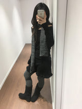 Merlot Stripe Muffler (3 Colors)