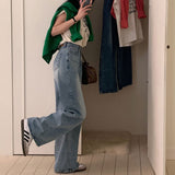 [BELLIDE MADE] Ocean Wide Denim Pants