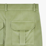 Strangerリラックスフィットヴェルベットカーゴパンツ(Pistachio)