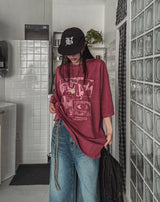 エヴリシングプリンテッドピグメント半袖Tシャツ