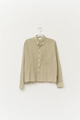 Crush Tencel Cropped Shirt