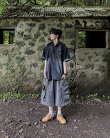 Durant Patch Washed Short Sleeve Denim Shirts