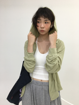 ムダ フロー ジップアップフーディー (2color)