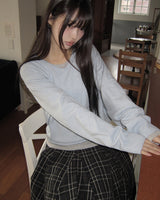 Pruel ベーシックⅤネックニット
