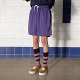LOGO NYLON SHORT / PURPLE
