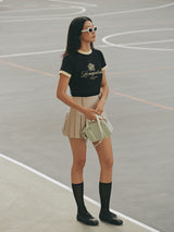 DVRK PRIVÉ MAJORDOME BABY TEE - BLACK