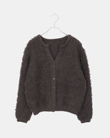 Upfit Fleece Sherpa Long Sleeve Cardigan
