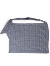 000Design Check Tie Bag / C Navy