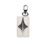 STING KEY RING (IVORY WHITE & SILVER)