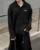 Arin Collared Knit Warmer Cardigan