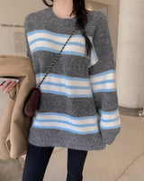 Striped wool knit